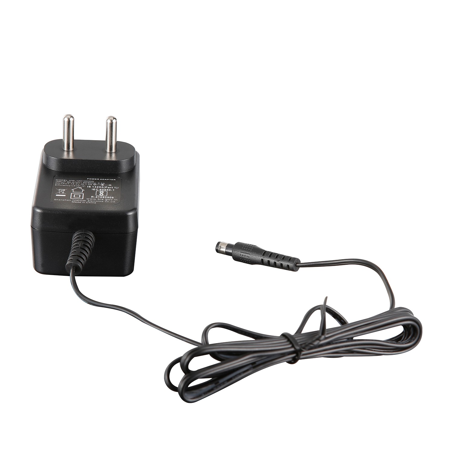 12W Wall 12V 1A 1000MA AC DC Switching Power Supply Adapter with IN Plug & BIS approved for Came