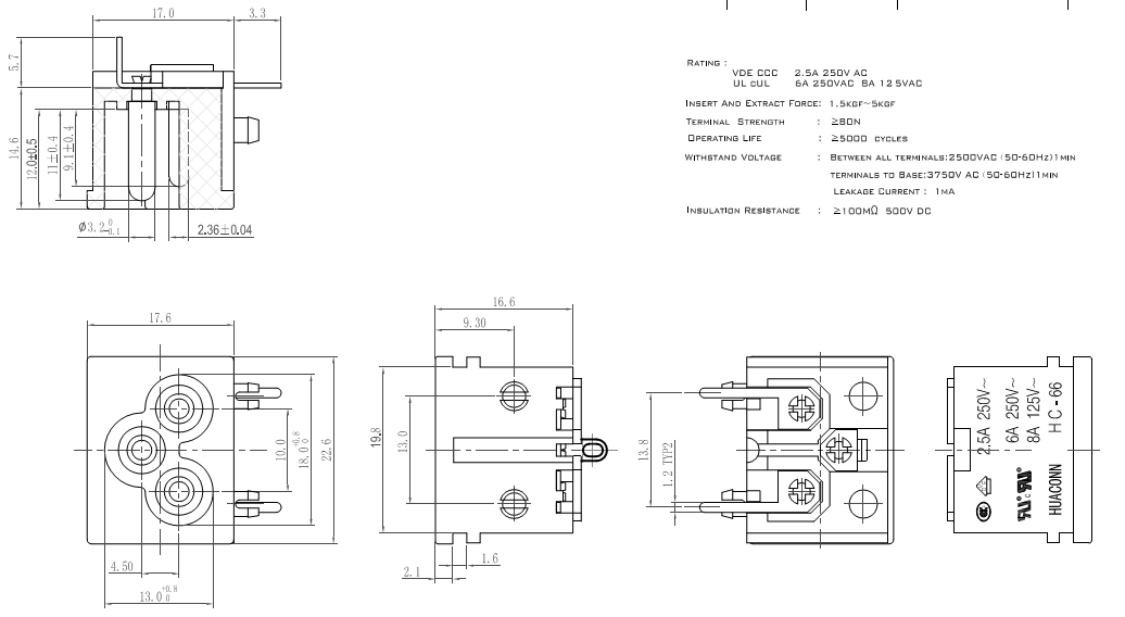 7W Open Frame Power Supply(图3)