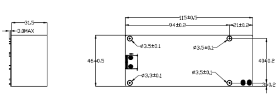 OEM Camera CCTV Monitor LCD 12v 2.5a ac/dc open frame Switching power supply(图2)