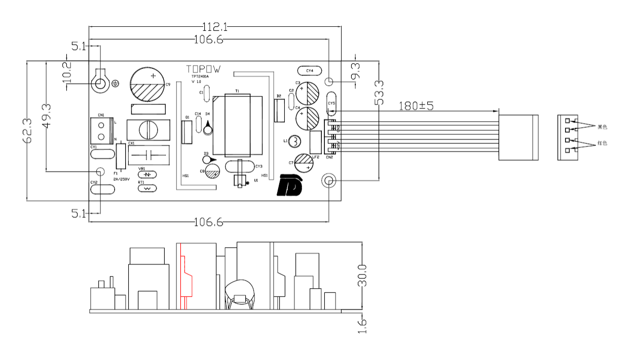 36W Open Frame Power Supply(图1)