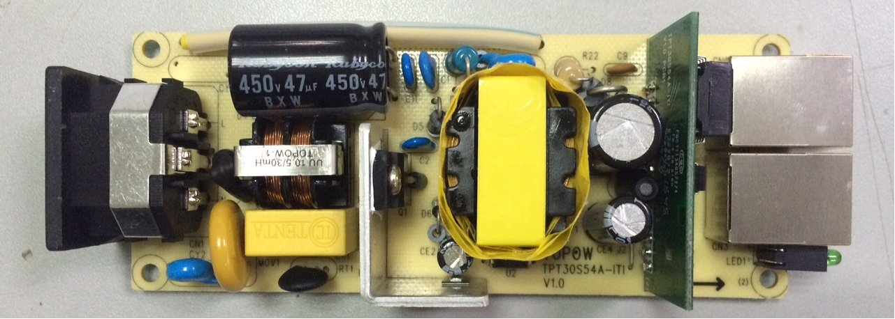 30W 54V 0.5A Single Output Metal Pcb Bare Board High Voltage Smps 54V Switching Power Supply Board (图7)